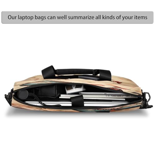 Bolso para Laptop 15.6-16 pulgadas estilo retro con asas miniatura 4