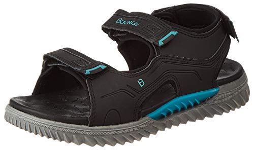 Bourge Garda-112 Black and Sea Green Floaters - 7 UK (41 EU) (8 US) (Garda-112-07) (B08HMJ1L7T) Amazon Price History, Amazon Price Tracker
