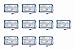 XSPLENDOR (10 Pack) Battery for GE Interlogix Simon XTi Wireless, Simon Xti, Simon XTi Control Panel PN 600-XTI-BAT