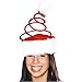 Century Novelty Red Coil Santa Hat,One Size