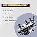 KUSATEC 515078 Front Wheel Hub and Bearing Assembly Compatible with Ford Explorer 2006-2010/Sport Trac 2007-2010, Mercury Mountaineer 2006-2010, 5 Lugs w/ABS