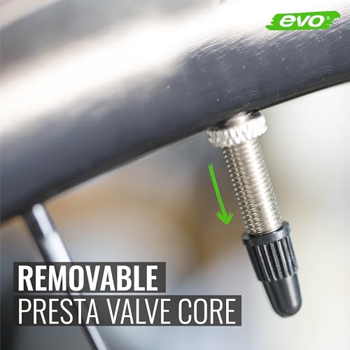 EVO Presta Valve Bike Inner Tube, Valve Length: 48mm, 27.5" Tire, 2.00-2.40" Urban, Mountain Bicycle, 650B