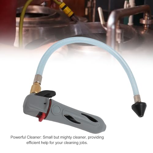 Herramienta Limpiadora de Tuberías de Drenaje de Aire Acondicionado con Función Oxigenante - Resistente y Portátil, Expulsor de Mangueras de Drenaje HVAC para Eliminar Obstrucciones, Gris miniatura 2