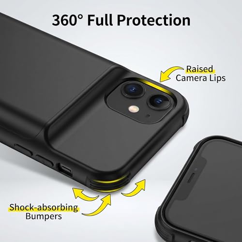 Funda de batería para iPhone 11 con elegante acabado protector y potente carga extendida 7000 mAh 3