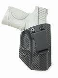 Fast Draw USA - Compatible with Smith & Wesson M&P Compact 9mm/.40 IWB Kydex Holster Inside Waistband Concealed Carry Holster Made in USA (Carbon Fiber - Right Hand)