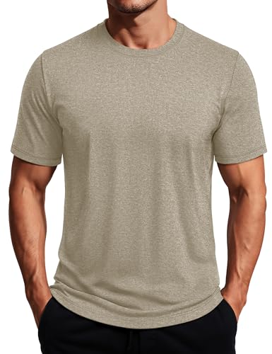 MAGCOMSEN Quick Dry Shirts for Men Workout Athletic Tee...