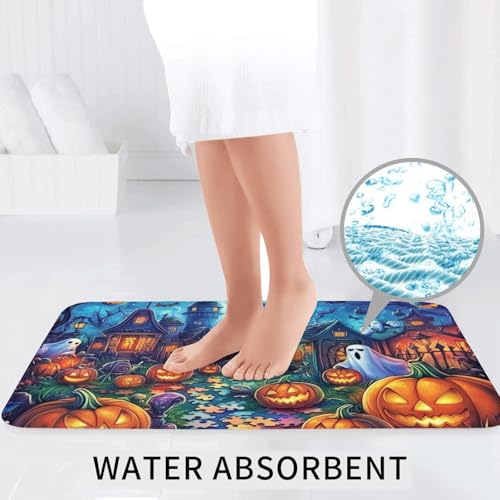 Alfombrilla de baño de esqueleto para solucionar el suelo frío y resbaladizo 7
