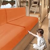 HOUSSE DE PROTECTION POUR MEUBLES : La housse de coussin de siège de caravane peut restaurer votre canapé de caravane de manière esthétique et peu coûteuse, protéger votre canapé des dommages quotidiens tels que vos clés de voiture, les taches de café, voire les dommages et la poussière liés aux voyages, tout en améliorant l'apparence de vos meubles. Ainsi, ils ont toujours l'air neufs.