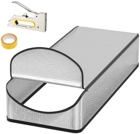 Attic Stairs Insulation Cover with Zipper Insulator Bag Energy Saving 25" x 54" x 11" Cover to Insulate Attic Access Door Opening (Attic Cover + Installation Tools)