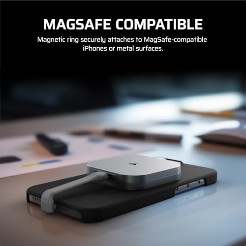 Corsair EX400U 2TB USB4 Portable External Type-C SSD – Up to 4,000MB/s Read, 3,600MB/s Write, USB 3.2 Gen2 2x2, Plug and Play, Thunderbolt 4, MagSafe, Includes 40Gbps Cable, Windows PC, iOS Mac – Gray