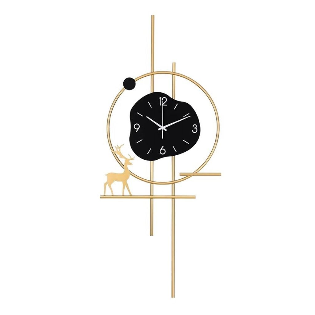 EINES Silent Decorative Wall Clock Clock Wall Clock Living Room Fashion Clock Modern Simple Creative Wall Clock Decorative Clocks Easy to Read