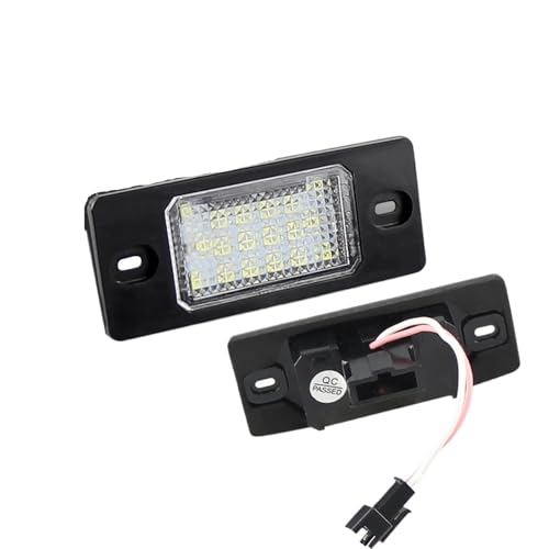 Luces de matrícula LED sin errores Canbus 1J5943021D para Volkswagen Tiguan y Bora