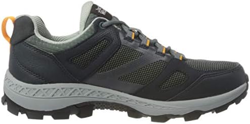 Jack Wolfskin Men's Downhill Texapore Low Hiking Boot, Dark Blue/Grey, 8 | Image 5