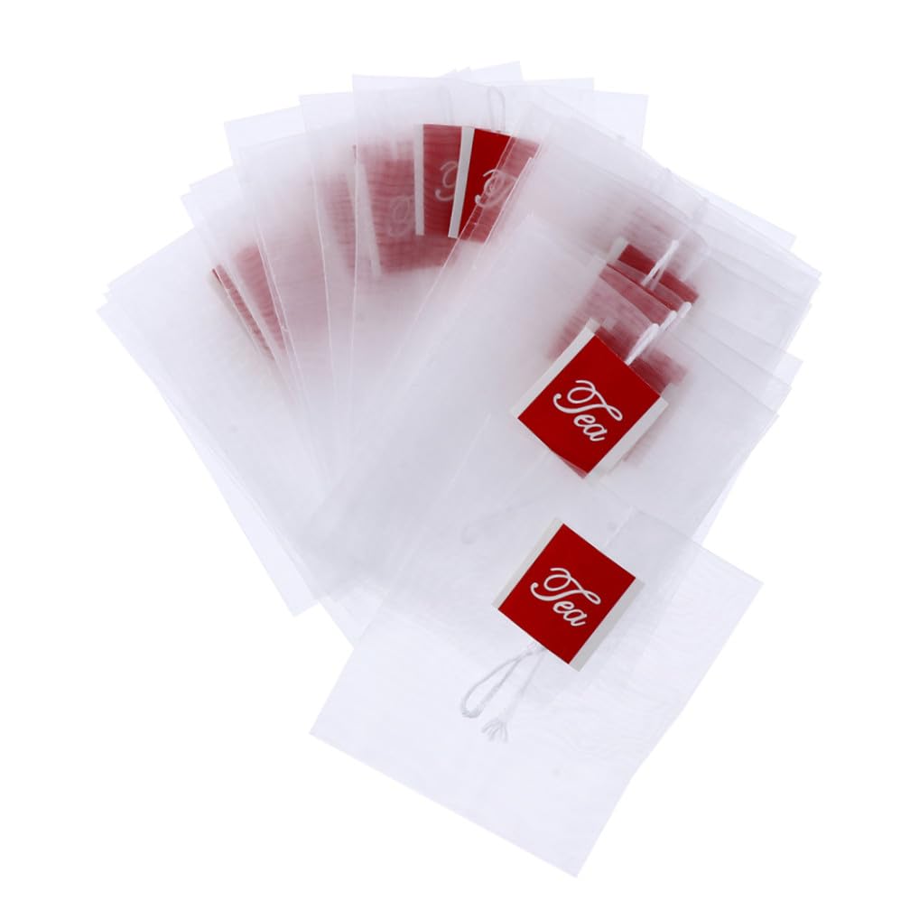 SHOWERORO 1000stücke Teefilterbeutel Aus Wiederverwendbar-tee-filter Für Losen Tee Für Schwarzen Grünen Und Kräutertee Und Sicher