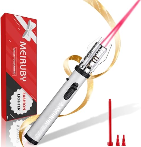Gifts for Men Dad Adults Lightsaber Torch Lighter Flame Butane Lighter Gifts for Dad Grandpa Step Papa Christmas Birthday Gift Cool Gadgets for Men 2026