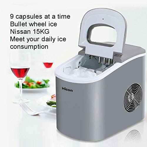 Máquina de Hielo Compacta 10kg/Hora Ice Cube Maker miniatura 2