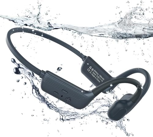 MONODEAL Auriculares de Conducción Ósea Bluetooth 5.4, IP68 Imper...