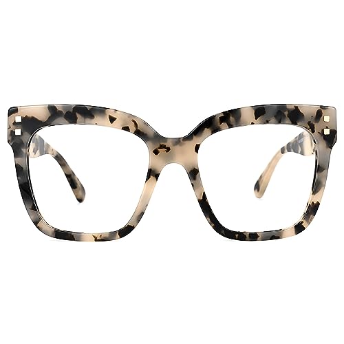 Image of Zeelool Cat Eye Blue Light Blocking Glasses for Women Men ZWA953631-01B Tortoise