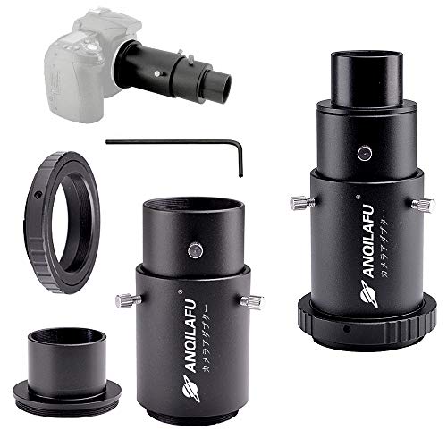Amazon | ANQILAFU 可変の伸縮可能な望遠鏡カメラアダプター-望遠鏡に