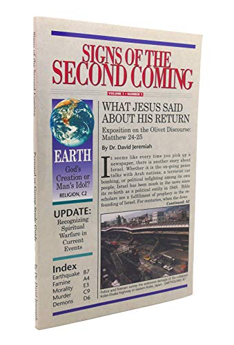 Signs of the Second Coming (The Olivet Discours... B001DN7L8C Book Cover