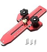 M-T Thin Rip Jig Table Saw Jig for Making Repetitive Narrow Thin Strip Cuts Woodworking Tools, Th...