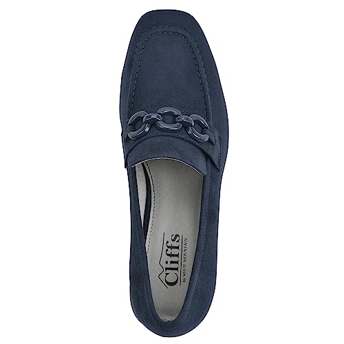 Image of CLIFFS BY WHITE MOUNTAIN Women's Quinbee Low Block Heel Loafer