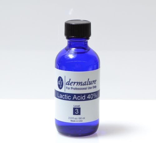 Rainbow Research Lactic Acid Peel 40% Medical Grade 1oz. 30ml (Level 3 pH 1.2)