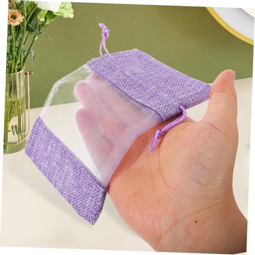 Bolsas Saco de Lavanda Vacías con Cordón 10 Unidades miniatura 4