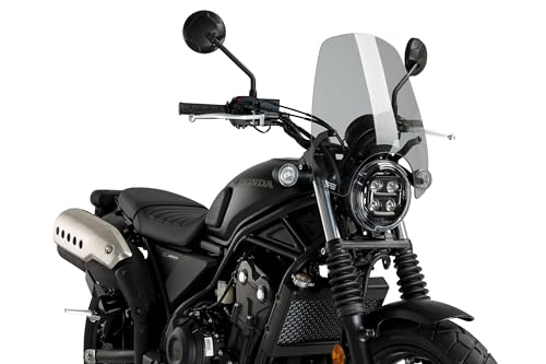 Saut-de-vent Puig 21700H Naked New Generation Touring en acrylique fumé pour moto