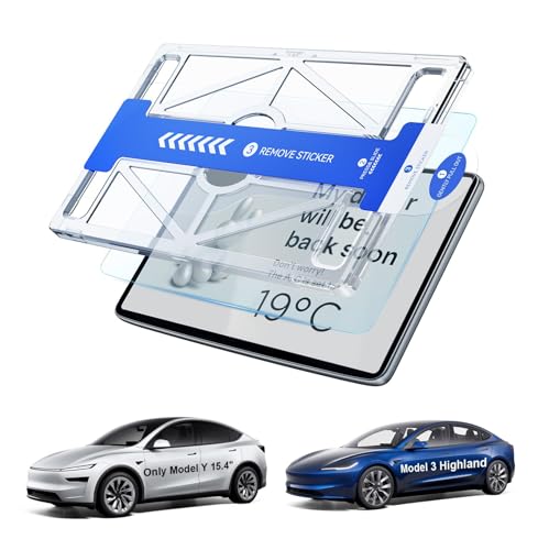 GAFAT 16 Tesla Model Y juniper 2026 2027 Standard/Premium/Performance Pellicola Protettiva Vetro, 16 Model Y 2026 Protettiva con Kit Auto Alignment & Scatola Senza Polvere, 9H Antigraffio HD Chiaro GAFAT 16 Tesla Model Y juniper 2026 2027 Standard/Premium/Performance Pellicola Protettiva Vetro, 16 Model Y 2026 Protettiva con Kit Auto Alignment & Scatola Senza Polvere, 9H Antigraffio HD Chiaro