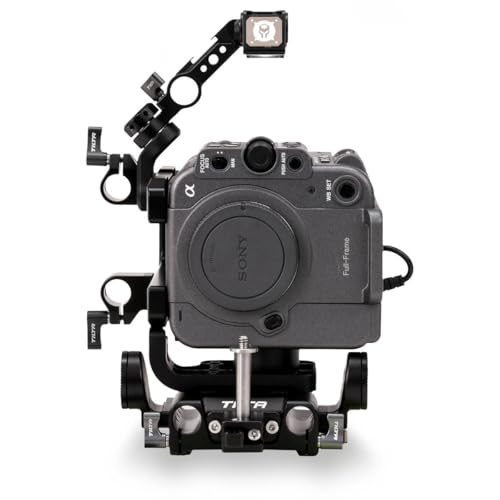 Image of Tilta Vertical Mounting Camera Cage Kit for Sony FX6, Gold Mount
