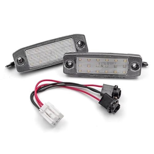 Luces matrícula LED coche para solucionar la iluminación tenue en Kia Ceed