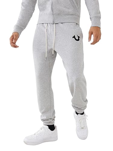 True Religion Men's Logo Horseshoe Sweatpant