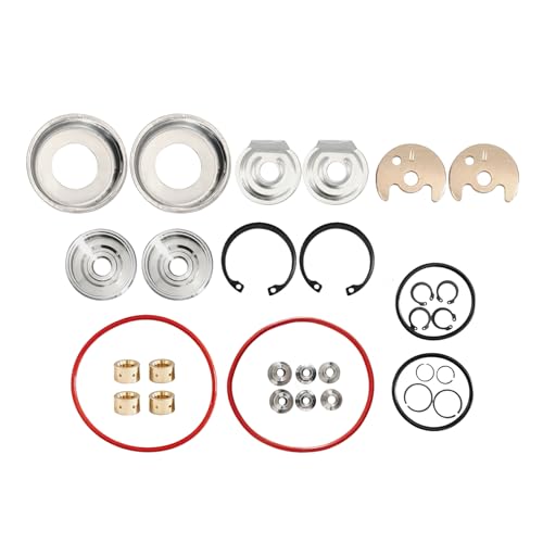 Zieichy TD04L-19T Twin Turbo Repair Rebuild Kit For BMW N54 135i 335i 335xi 535i 3.0L E90 E91 E92 E93， Not for OEM TD03 Turbos