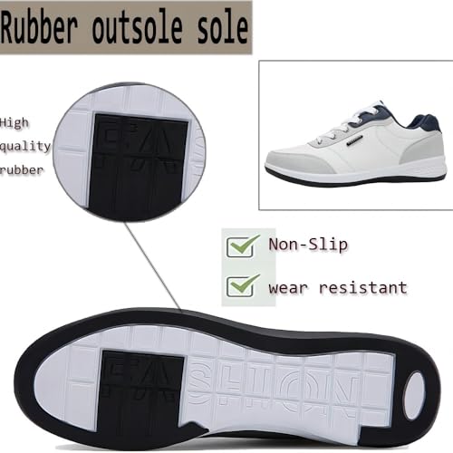 Mens Fashion Sneakers Casual Outdoor Comfortable Non-Slip Breathable Walking Running Lace-up Travling Simple Shoes4