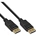 Price comparison product image InLine® 7.5m Gold Plated Contacts Display Port Cable - Black
