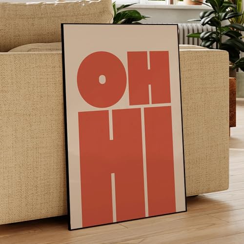 Impression moderne XINBAO Oh Salut pour habiller un mur vide