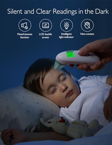 Momcozy TH01 Non-Contact Forehead And Ear Thermometer thumb #7