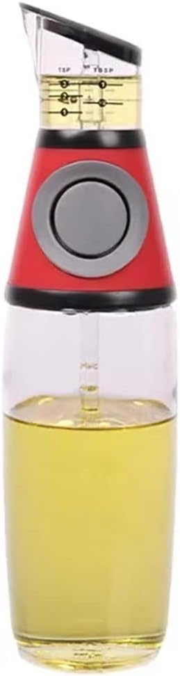 Oil Sprayer Glass Oil and Vinegar Dispenser Pantry Storage Containers Spray Bottle for Oil Kitchen Tools Accessories(E,500ML)