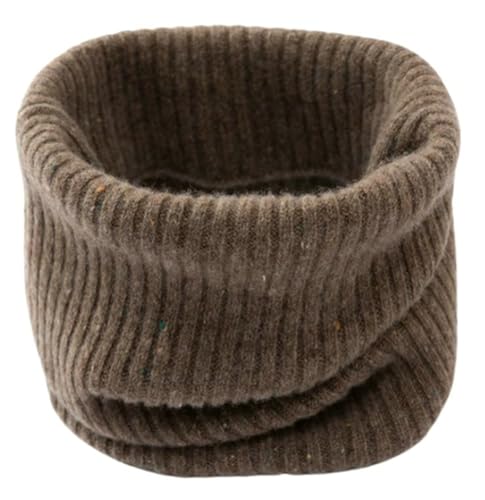 Unisex Cashmere Neck Gaiter Soft Knitted Winter Neck Warmer for Women Men Thick Windproof Face Mask Covering