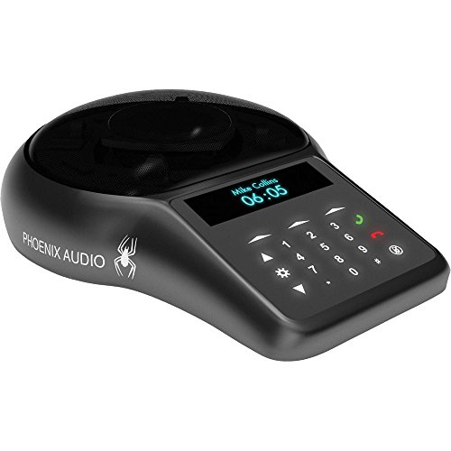 Phoenix Spider MT502 - USB & PSTN Speakerphone - 360º 16sqft of Coverage, Daisychain 15 Units. Perfect for Zoom Rooms, Huddle, Conference, Classrooms