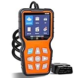 Outils diagnostOBD2 Diagnostic Auto Valise Voiture,OBD2 Valise Diagnostic Auto Multimarque Français,Lecteur de Codes de Panne Moteur pour BMW Peugeot VW Audi Tous Les Véhic (HC368)