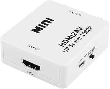 Hdmi To Av Rca Tos Çevirici Dönüştürücü Adaptör