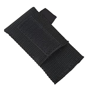 Duiklijnsnijder schede, slijtvaste draagbare duiklijnsnijder Meshoes Hoge sterkte haak en lus voor duiken(zwart)