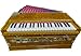 Solid Teak Indian Harmonium - 3 ¼ Octaves, 2 Sets of Palitana Reeds (Bass & Male), 7 Fold Bellow, 8 Records - Kolkata
