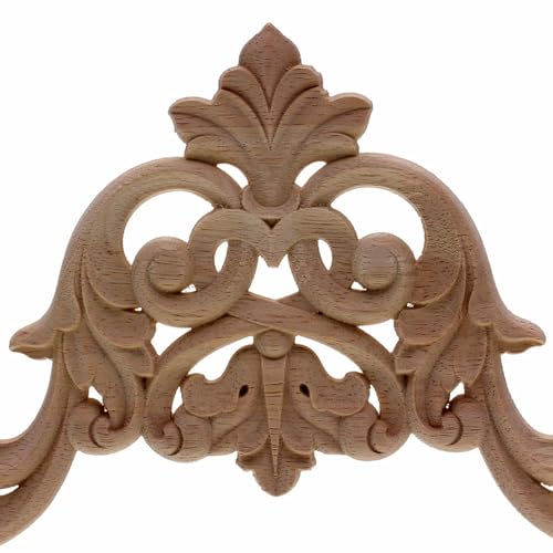 Decoración de madera tallada natural de 12 cm para renovar paredes 3