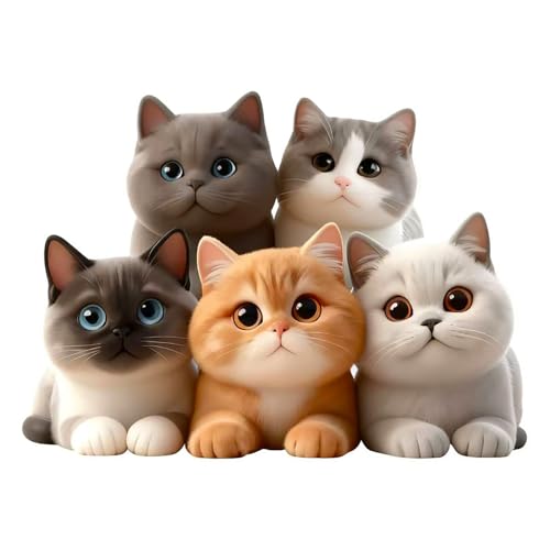 Vinilos Decorativos de Gatos, Impermeables y Removibles miniatura 1