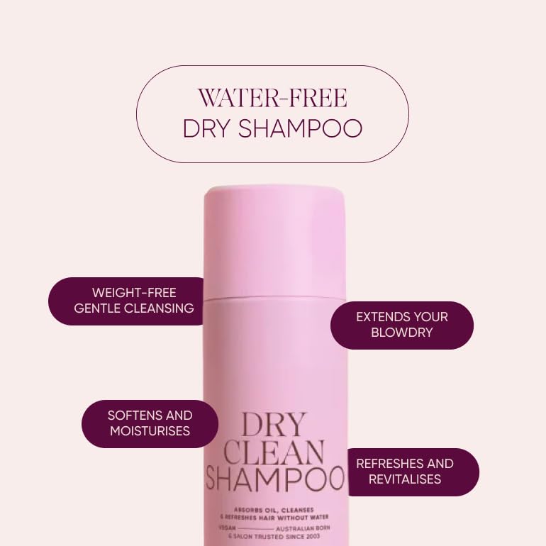 NAK Signature Dry Clean Shampoo 200ml - Sulfate-Free, Oil-Absorbing & Refreshing for All Hair Types with Rice Powder & Apricot Oil