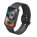 SAMSUNG Galaxy FIT 3 [2024] 1.6" AMOLED Display | 14 Days Battery Life | 100+ Watchfaces | 100+ Exercise Modes | International Model - (Black)(International Version)