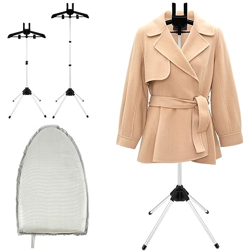 Iron Steam Stand Set with Hand-held Ironing Board Heavy-Duty Hand...